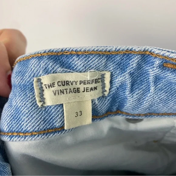 Madewell Curvy Perfect Vintage Jean in Fiore Wash - Picture 5 of 9